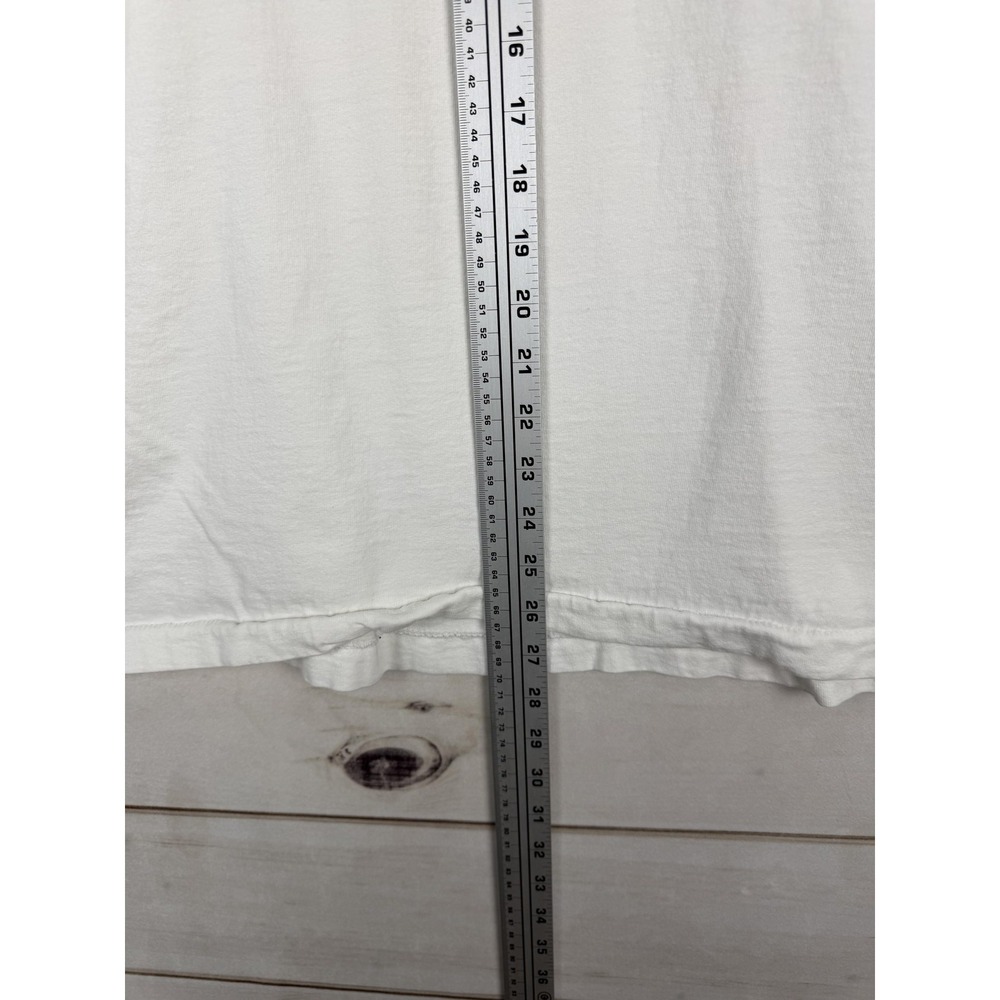 Vintage Humane Society K9-5K Shirt Mens XL White Dog Run Graphic Tee USA 90s - Picture 7 of 8